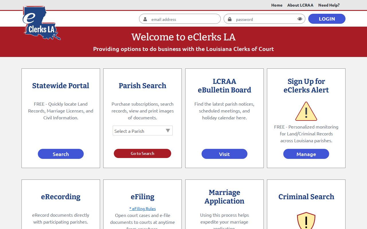 Kenner residents directory eClerksLA deed index